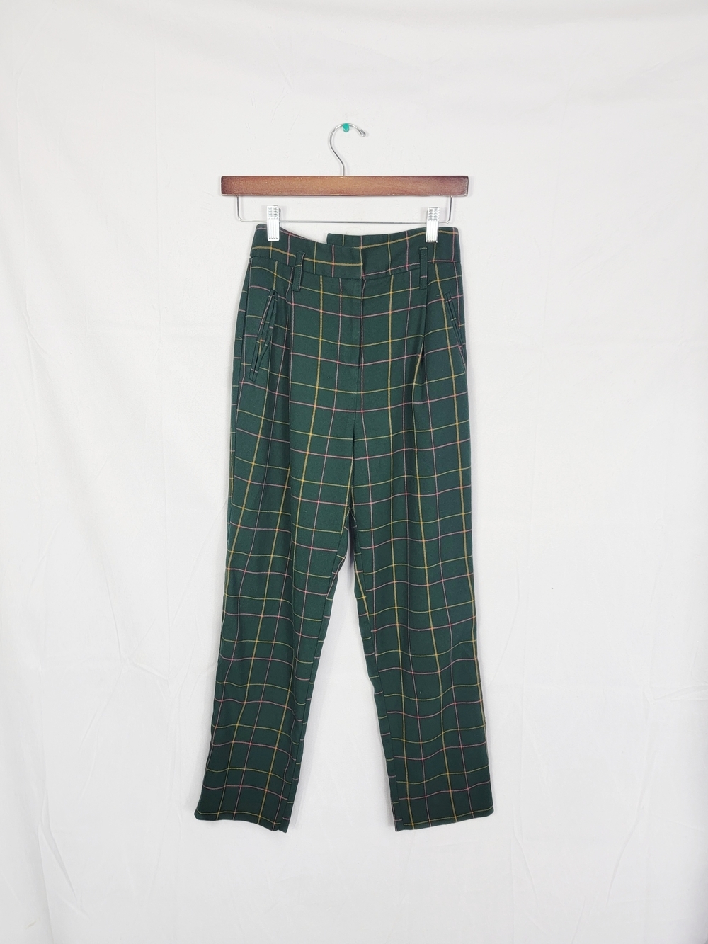 Women's Size 2 Top Shop Plaid Pants